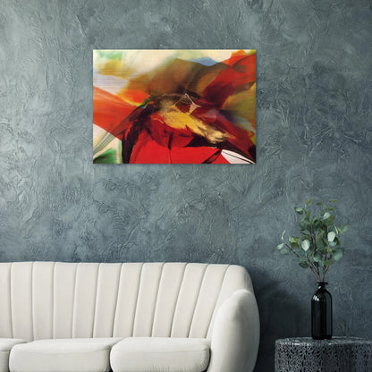 Phenomena Day of Zagorsk - 1966 - Paul Jenkins Brushed Aluminum Print - 70x100 cm / 28x40 inches | Paul Jenkins Aluminum Print | Paul Jenkins Prints