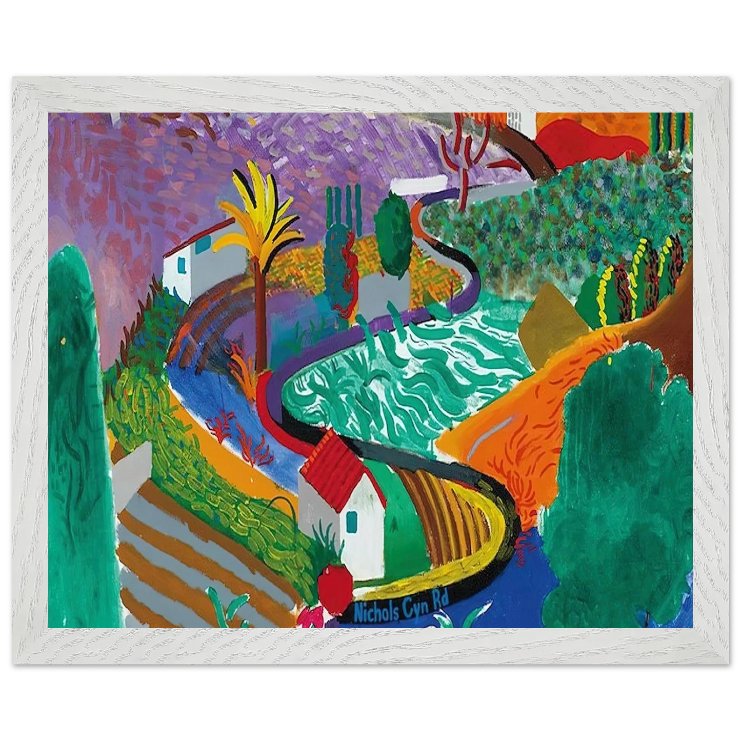 David Hockney - David Hockney Wall art - 40x50 cm / 16x20 inches - Fine Art Poster-canvas - -
