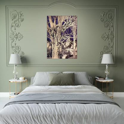 Solitude - Maxfield Parrish Brushed Aluminum Print - 70x100 cm / 28x40 inches | Maxfield Parrish Aluminum Print | Maxfield Parrish Prints
