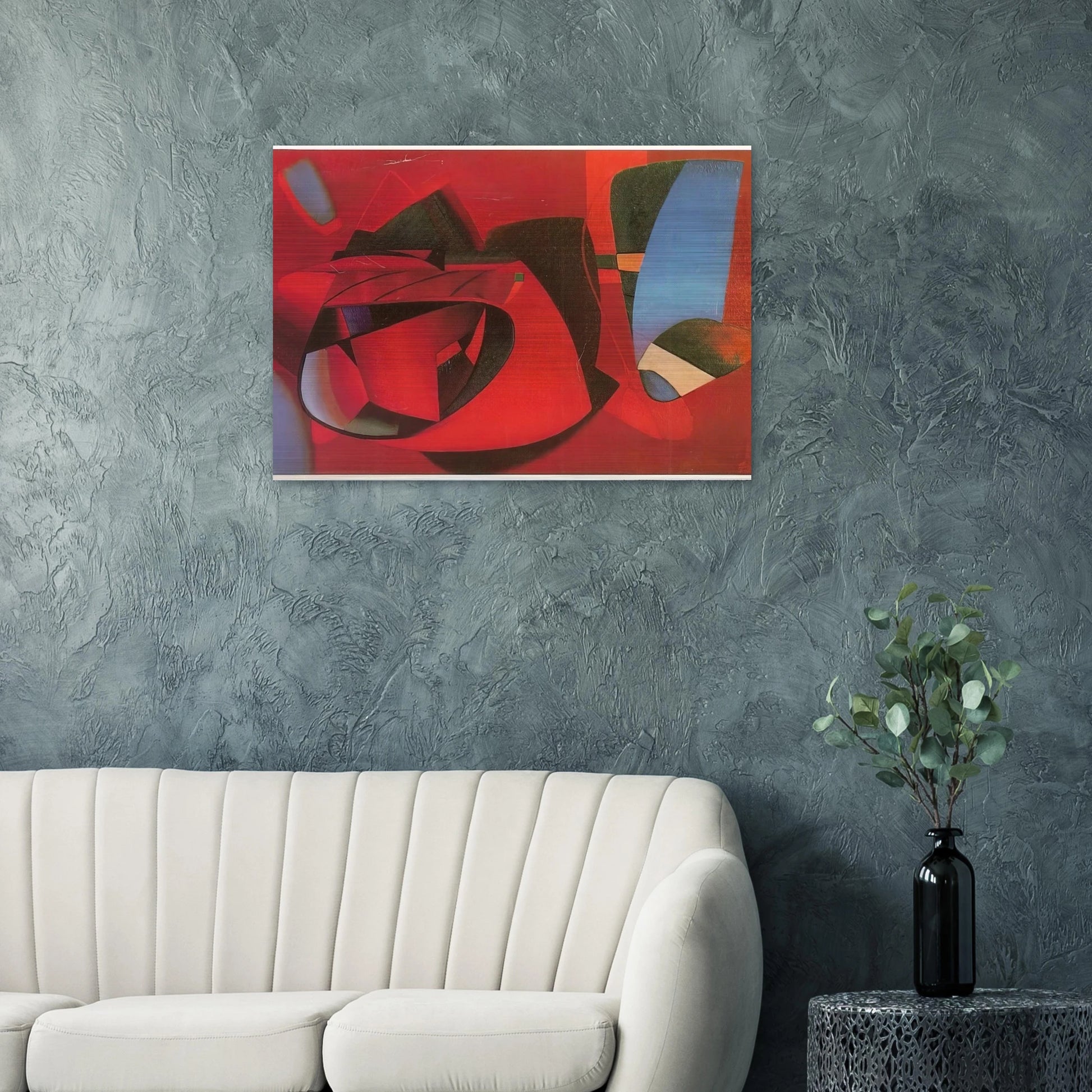 Composition - 1937 - John Ferren Brushed Aluminum Print - 70x100 cm / 28x40 inches | John Ferren Aluminum Print | John Ferren Prints