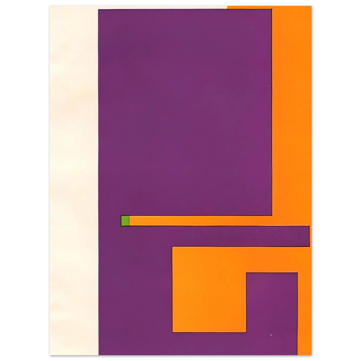 Bruno Munari - Untitled - 1957  75x100 cm / 30x40inches Fine Art Poster