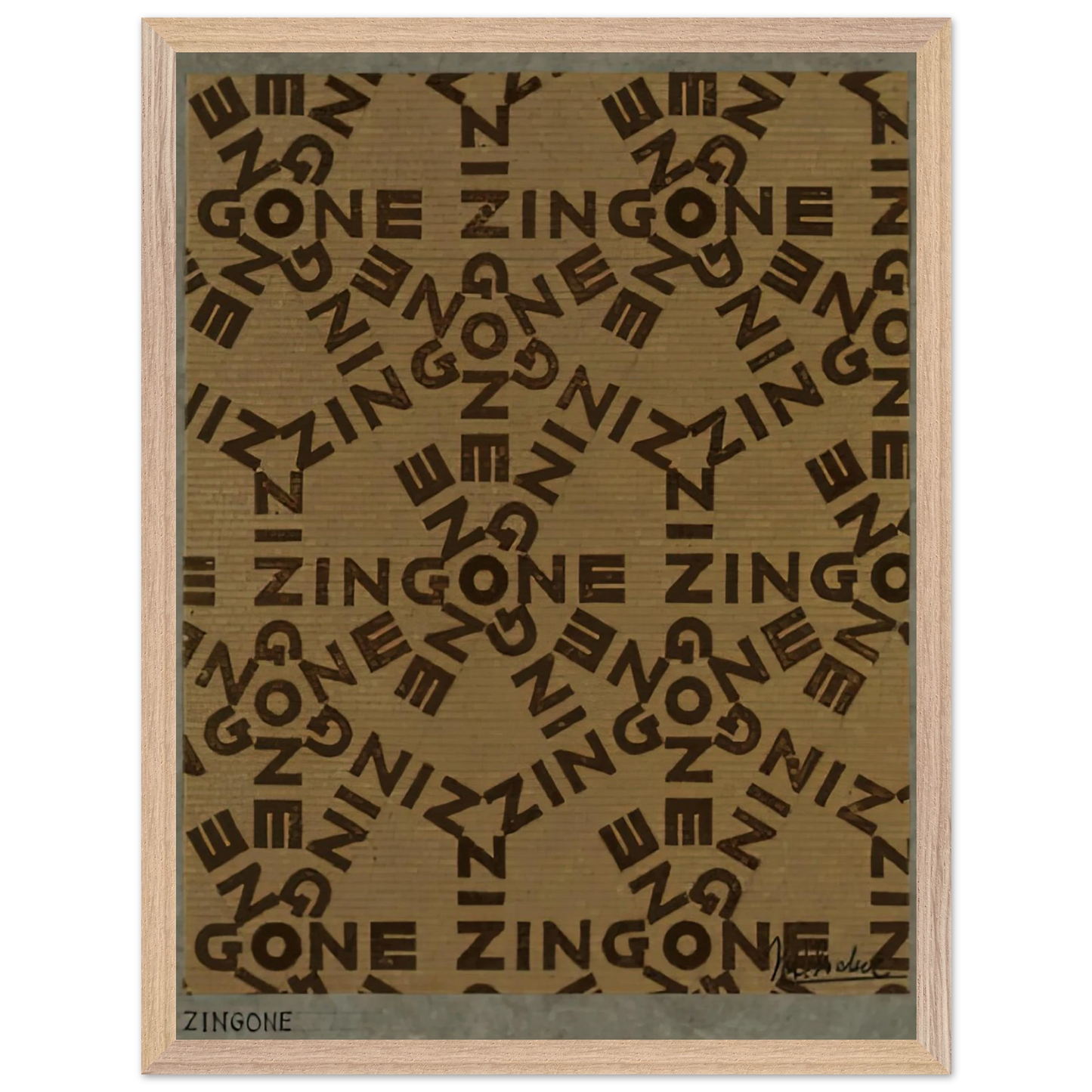 MC Escher - ESCHER (20) Wall Art - 30x40 cm / 12x16 inches - Premium Wooden Framed Poster With Fine Art Paper-canvas - Black frame