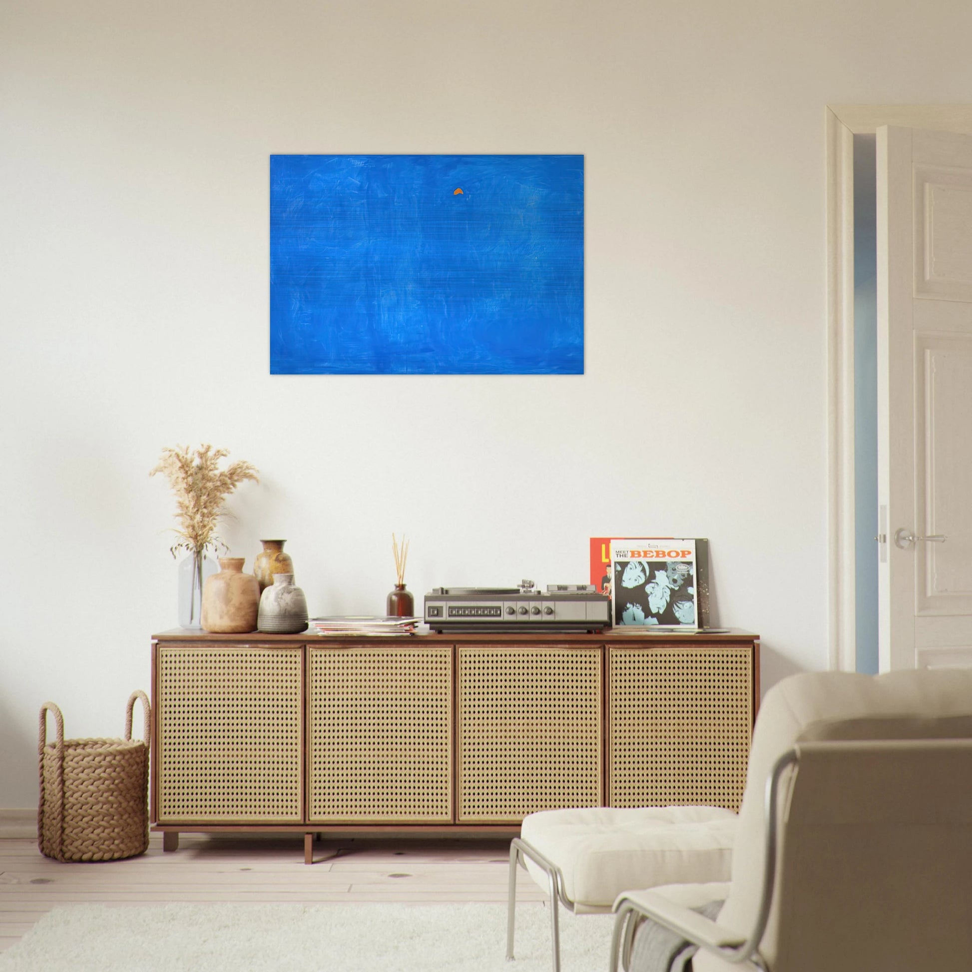 The Moth - 1969 - Betty Parsons Brushed Aluminum Print - 70x100 cm / 28x40 inches | Betty Parsons Aluminum Print | Betty Parsons Prints
