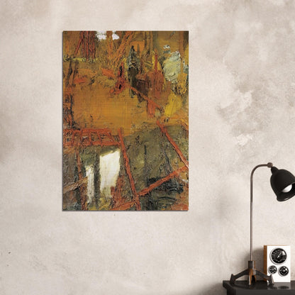 EMPIRE CINEMA MODERN POSTCARD - Frank Auerbach Brushed Aluminum Print - 70x100 cm / 28x40 inches | Frank Auerbach Aluminum Print | Frank Auerbach Prints
