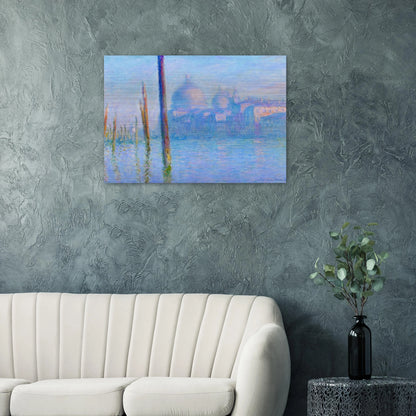 The Grand Canal, Venice - claude monet Brushed Aluminum Print - 70x100 cm / 28x40 inches | claude monet Aluminum Print | claude monet Prints