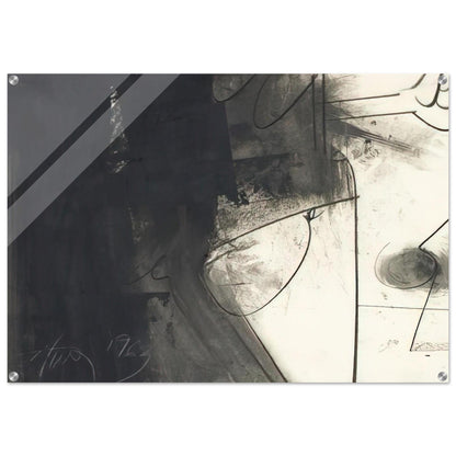 Untitled - 1963 - Hassel Smith Acrylic Print - 70x100 cm / 28x40″ inches