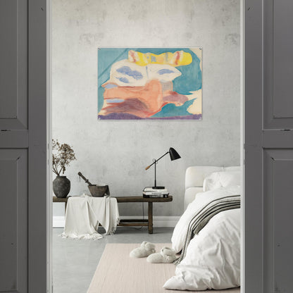 Sea Goddess, 1963- - Helen Frankenthaler Acrylic Print - 70x100 cm / 28x40″ inches