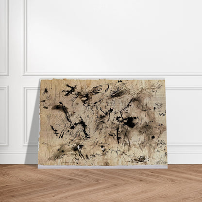 UNTITLED 1951 1 - Jackson Pollock Brushed Aluminum Print - 70x100 cm / 28x40 inches | Jackson Pollock Aluminum Print | Jackson Pollock Prints