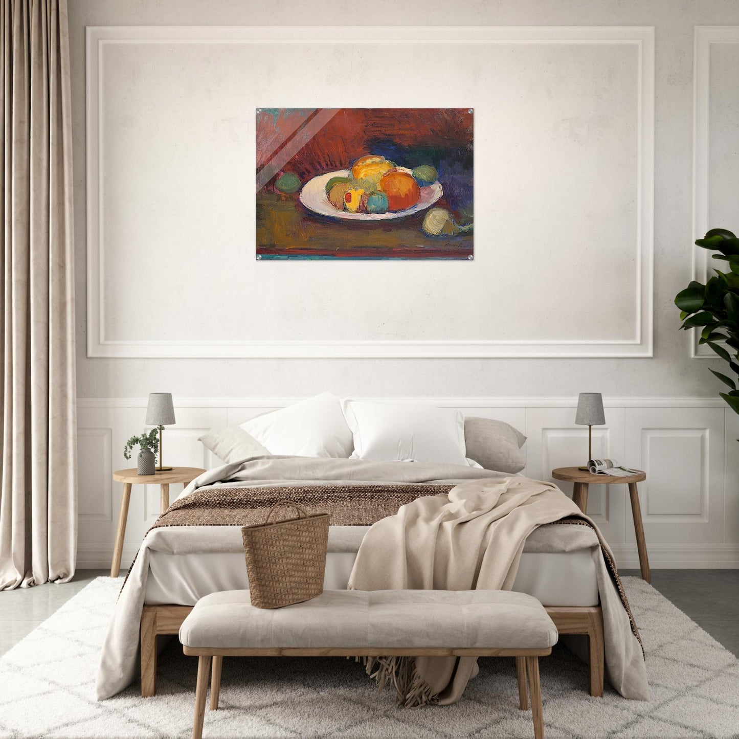 ASSIETTE DE FRUITS FRUIT DISH 1902 - Henri Matisse Acrylic Print - 70x100 cm / 28x40″ inches