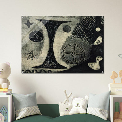 THE BIG I 1944 - Alexander Calder Acrylic Print - 70x100 cm / 28x40″ inches | Alexander Calder Wall Art | Alexander Calder Prints