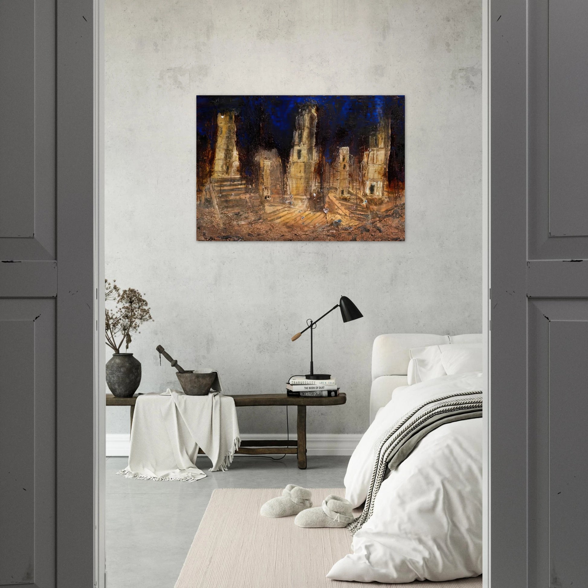 WALHALLA 2016 - Anselm Kiefer Brushed Aluminum Print - 70x100 cm / 28x40 inches | Anselm Kiefer Aluminum Print | Anselm Kiefer Prints