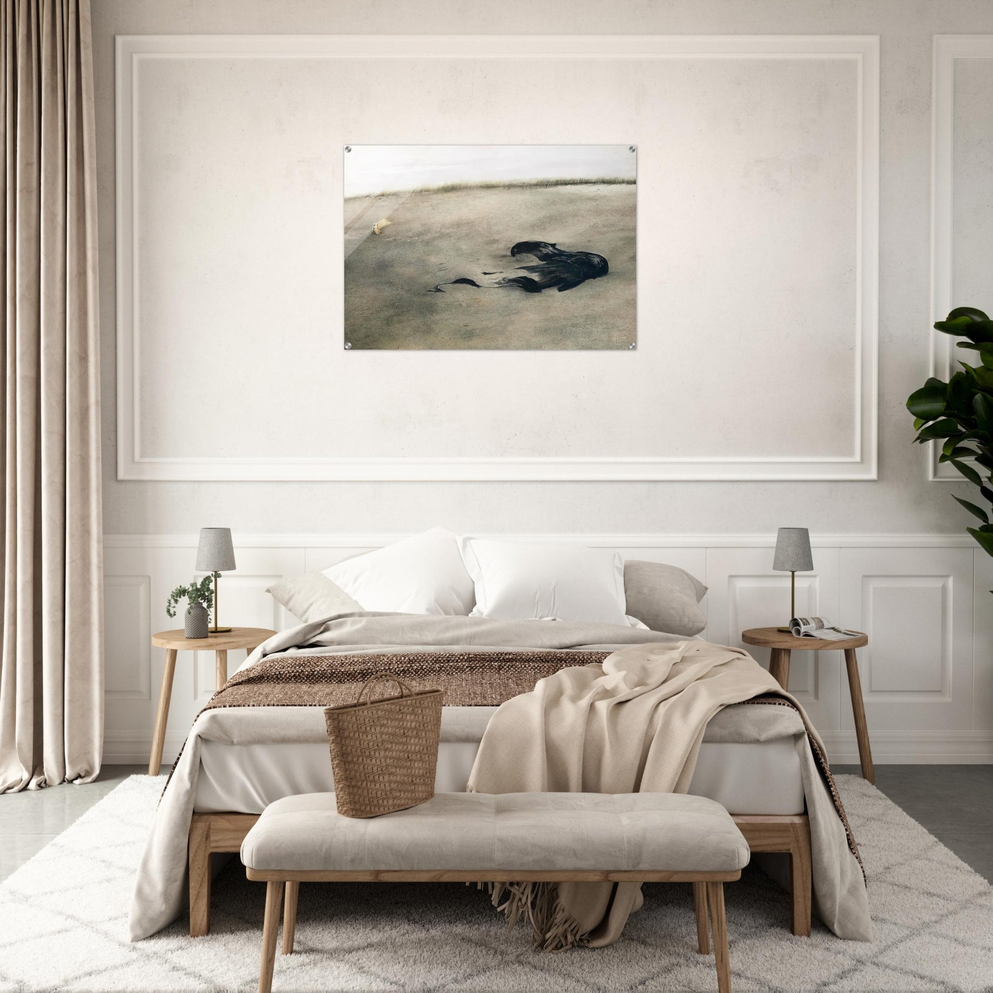 NOT DETECTED 37 - Andrew Wyeth Acrylic Print - 70x100 cm / 28x40″ inches