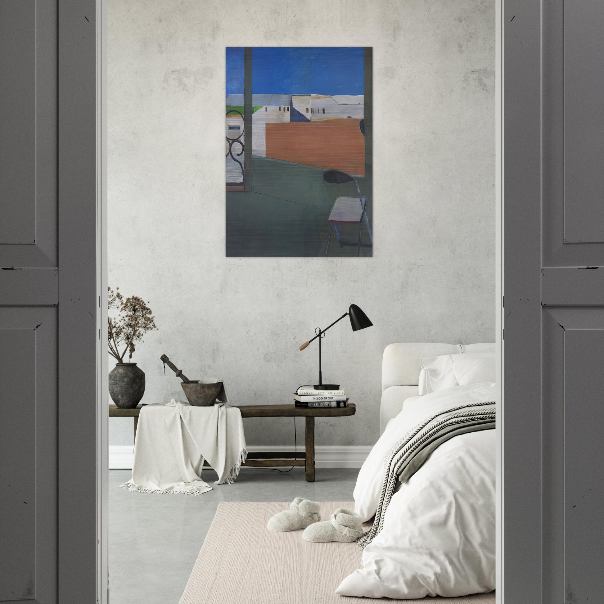 Window - Richard Diebenkorn Brushed Aluminum Print - 70x100 cm / 28x40 inches | Richard Diebenkorn Aluminum Print | Richard Diebenkorn Prints