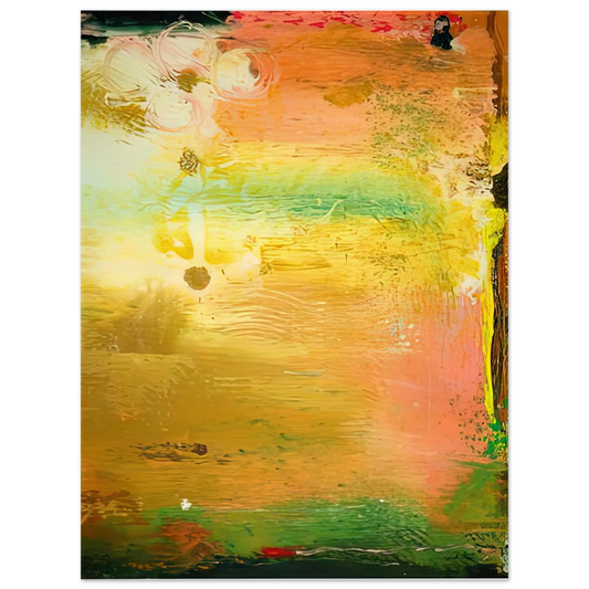 Helen Frankenthaler - Fantasy Garden, 1992- Wall Art - 21x29.7 cm / 8x12" - Fine Art Poster-canvas - -