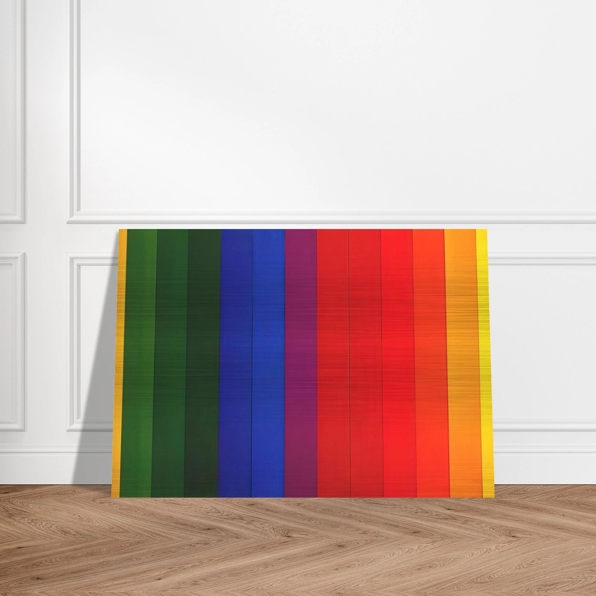 Spectrum III - Ellsworth Kelly Brushed Aluminum Print - 70x100 cm / 28x40 inches | Ellsworth Kelly Aluminum Print | Ellsworth Kelly Prints