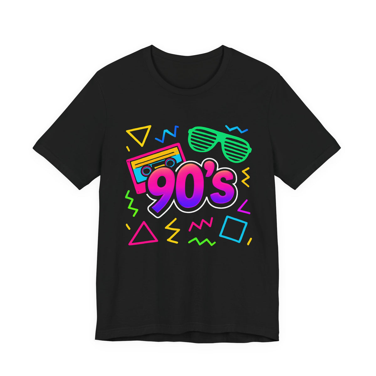 Musique old school des années 90 - ambiance arcade Classique années 90 Rétro Vintage. Années 1990 Les années 90 J'adore les années 90 T-Shirt