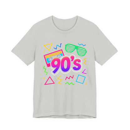 Musique old school des années 90 - ambiance arcade Classique années 90 Rétro Vintage. Années 1990 Les années 90 J'adore les années 90 T-Shirt