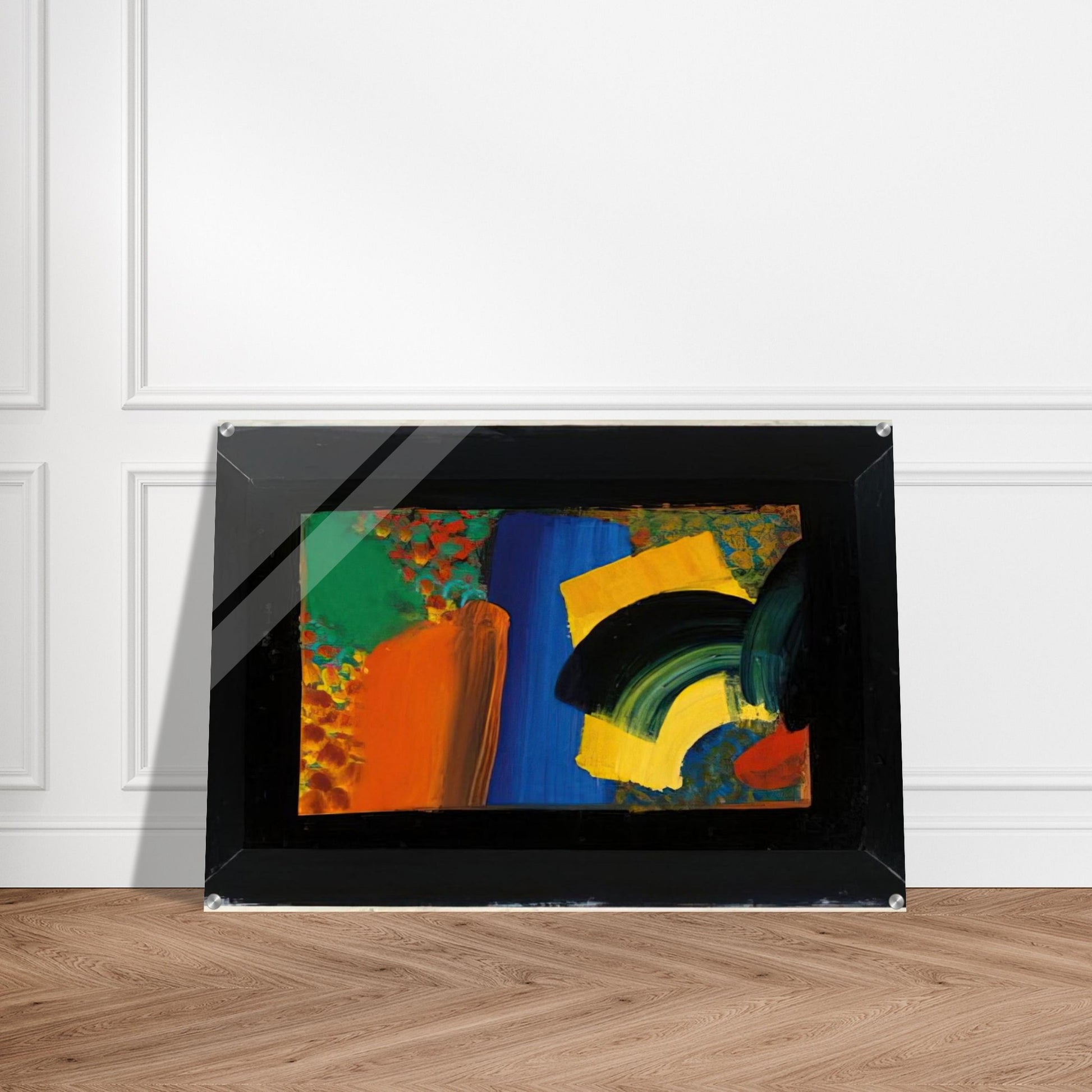 Patrick Caulfield in Italy - 1992 - Howard Hodgkin Acrylic Print - 70x100 cm / 28x40″ inches