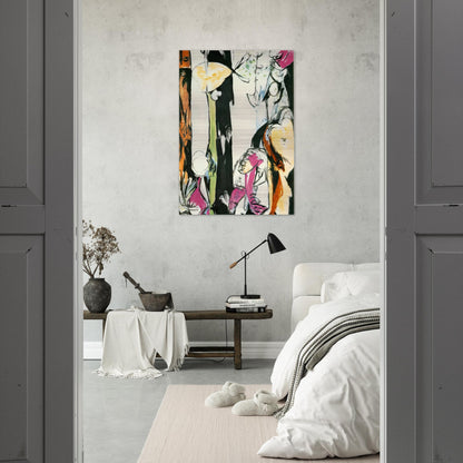EASTER AND THE TOTEM - Jackson Pollock Brushed Aluminum Print - 70x100 cm / 28x40 inches | Jackson Pollock Aluminum Print | Jackson Pollock Prints