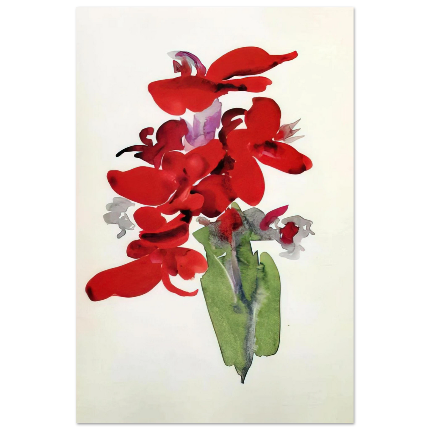 Georgia O'Keeffe - Red Canna Fine Art Poster