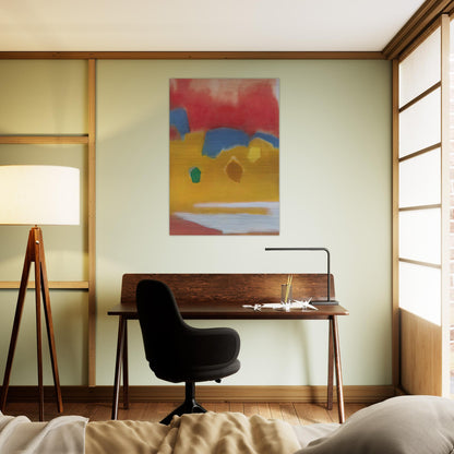 ZARZUELA 1982 - Esteban Vicente Brushed Aluminum Print - 70x100 cm / 28x40 inches | Esteban Vicente Aluminum Print | Esteban Vicente Prints