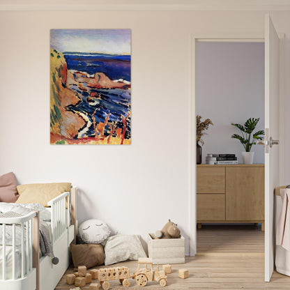 LA MOULADE 1905 - Henri Matisse Brushed Aluminum Print - 70x100 cm / 28x40 inches | Henri Matisse Aluminum Print | Henri Matisse Prints