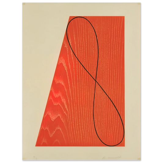 Robert Mangold - UNTITLED FROM SKOWHEGAN SUITE 1992  75x100 cm / 30x40inches Fine Art Poster
