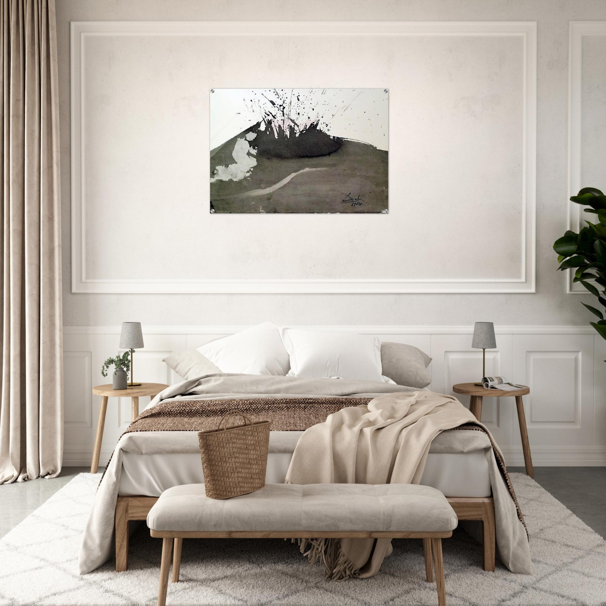 ANGELUS EXCUSSIT FLAMMAMIGNIS DANIEL 3 23 1967 - Salvador Dali Acrylic Print - 70x100 cm / 28x40″ inches | Salvador Dali Wall Art | Salvador Dali Prints