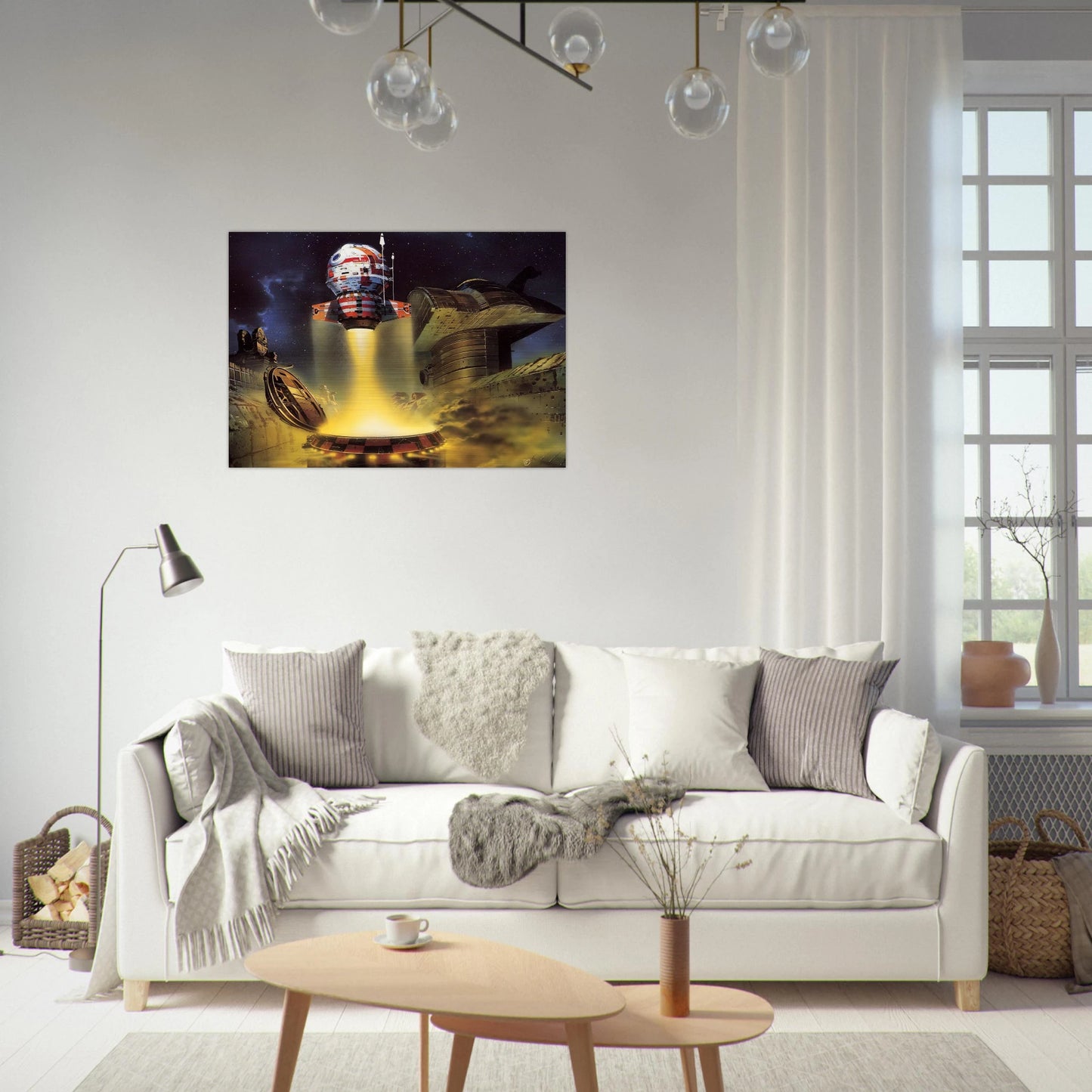 Chris Foss - Chris Foss Brushed Aluminum Print - 70x100 cm / 28x40 inches | Chris Foss Aluminum Print | Chris Foss Prints