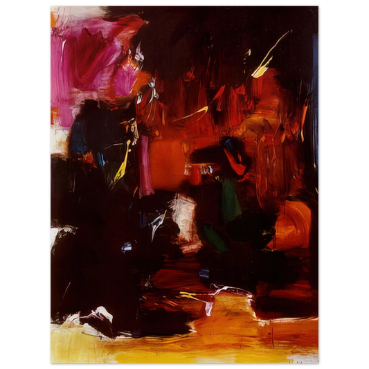 Hans Hofmann - Summer Night s Bliss  75x100 cm / 30x40inches Fine Art Poster