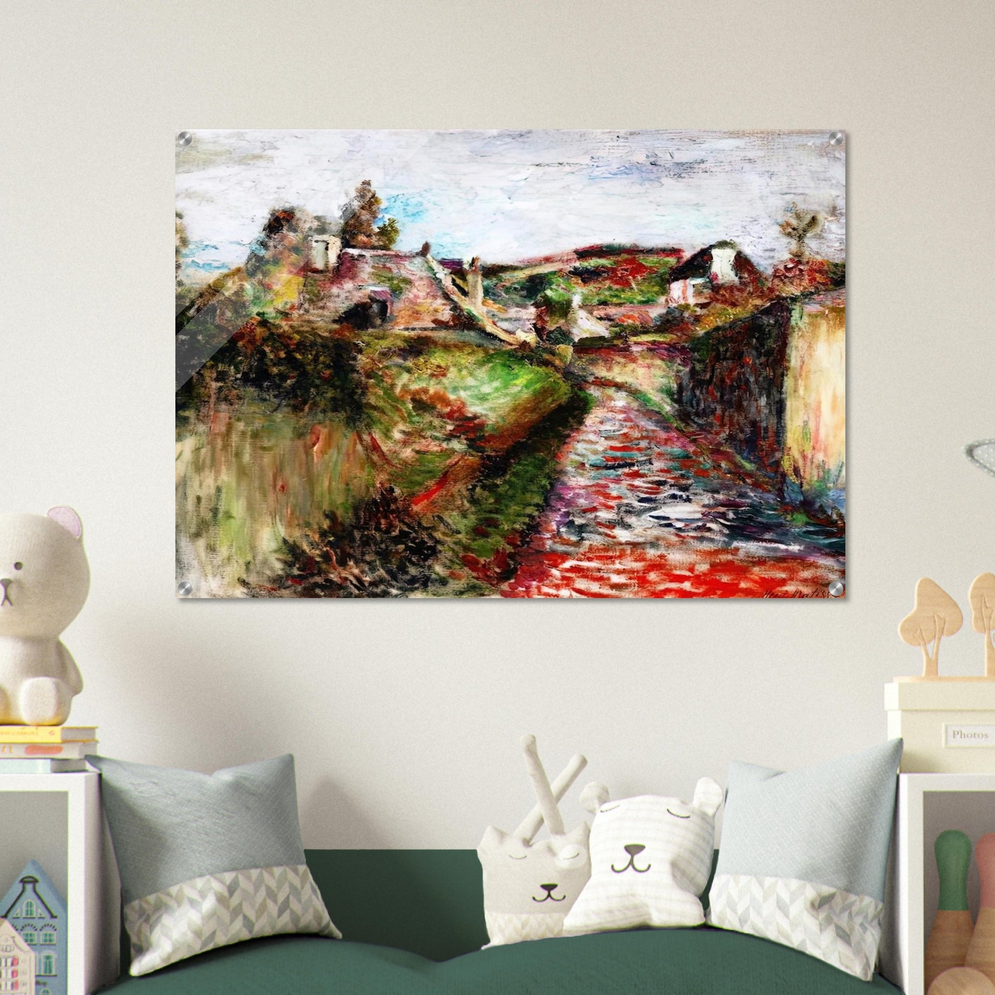 VIEW OF BELLE ILE 1897 - Henri Matisse Acrylic Print - 70x100 cm / 28x40″ inches
