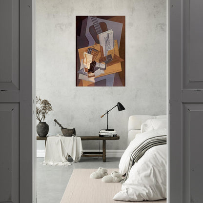 THE BOOK OF MUSIC 1922 - Juan Gris Brushed Aluminum Print - 70x100 cm / 28x40 inches | Juan Gris Aluminum Print | Juan Gris Prints