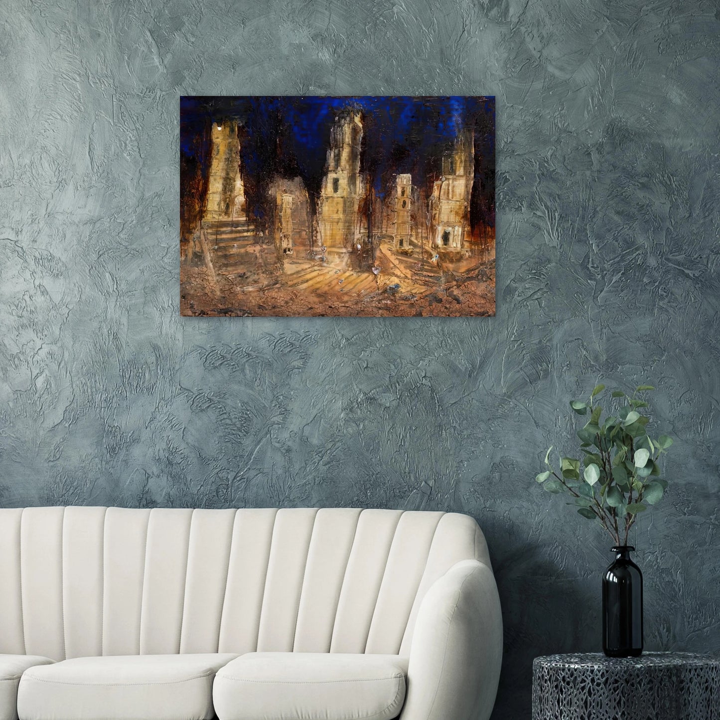 WALHALLA 2016 - Anselm Kiefer Brushed Aluminum Print - 70x100 cm / 28x40 inches | Anselm Kiefer Aluminum Print | Anselm Kiefer Prints
