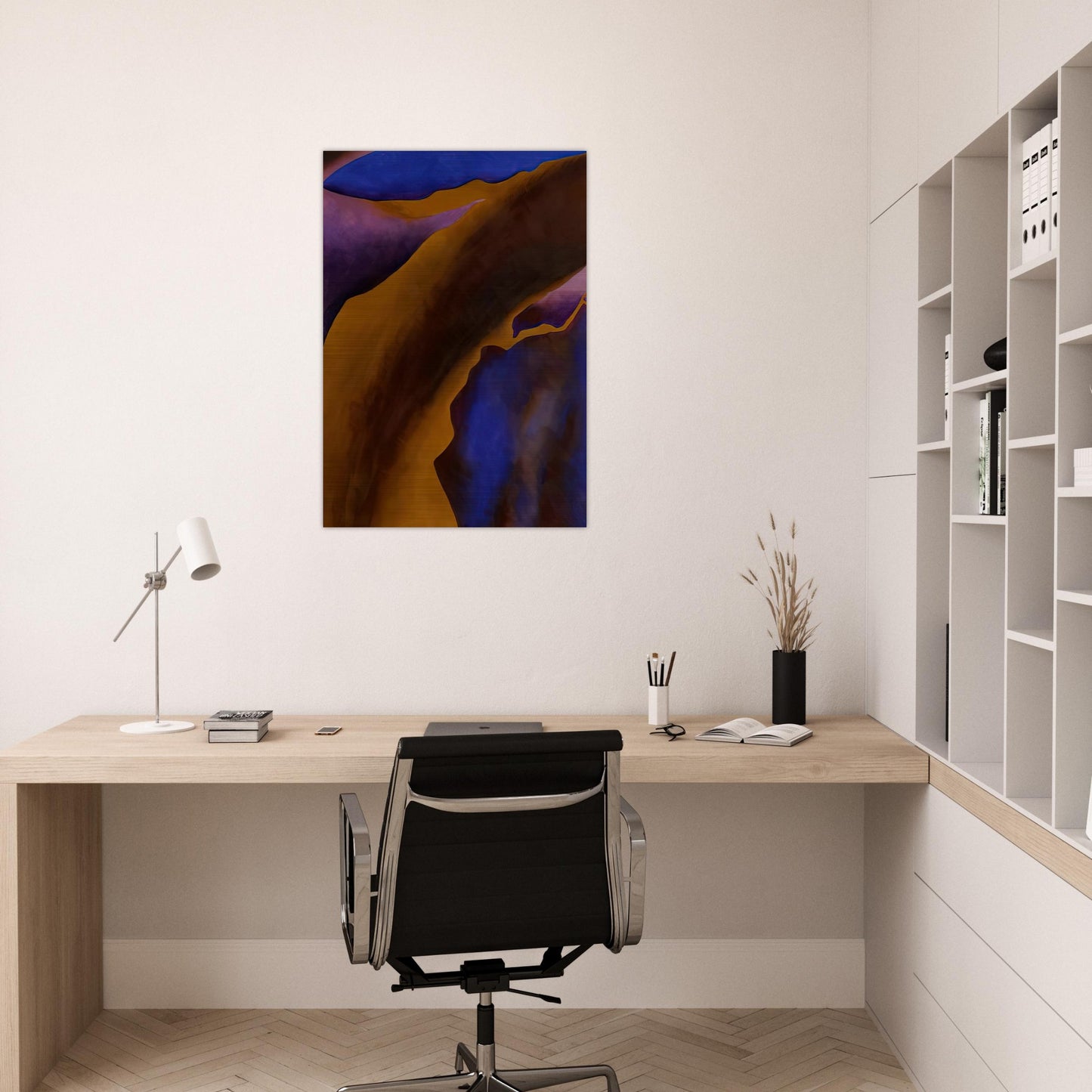 Only One - Georgia O'Keeffe Brushed Aluminum Print - 70x100 cm / 28x40 inches | Georgia O'Keeffe Aluminum Print | Georgia O'Keeffe Prints