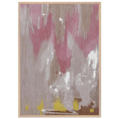 Helen Frankenthaler - Tales of Genji IV - 1998 Wall art - A3 (29.7 x 42  cm) - Premium Wooden Framed Poster With Fine Art Paper - White frame