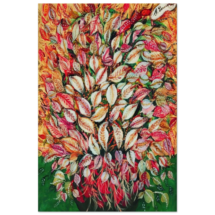 Feuilles - 1928 - Seraphine Louis Art Prints - 100x150 cm / 40x60″ inches | Seraphine Louis Poster | Seraphine Louis Prints