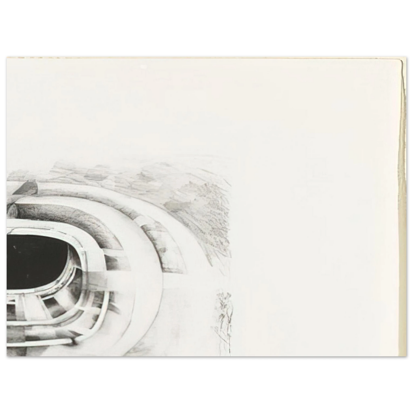 Lee Bontecou - NINTH STONE 1968  75x100 cm / 30x40inches Fine Art Poster