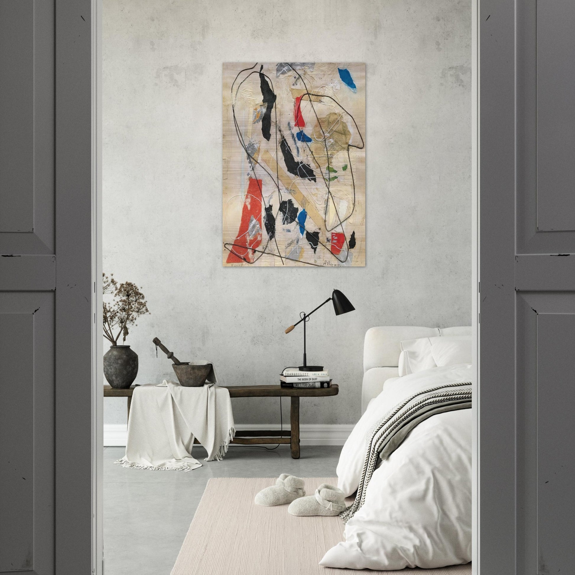Number 236 - Abstract Expressionism - Anne Ryan Brushed Aluminum Print - 70x100 cm / 28x40 inches | Anne Ryan Aluminum Print | Anne Ryan Prints