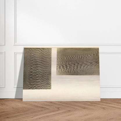 BRACKISH WATER BIARRITZ VIII 1929 - Josef Albers Brushed Aluminum Print - 70x100 cm / 28x40 inches | Josef Albers Aluminum Print | Josef Albers Prints