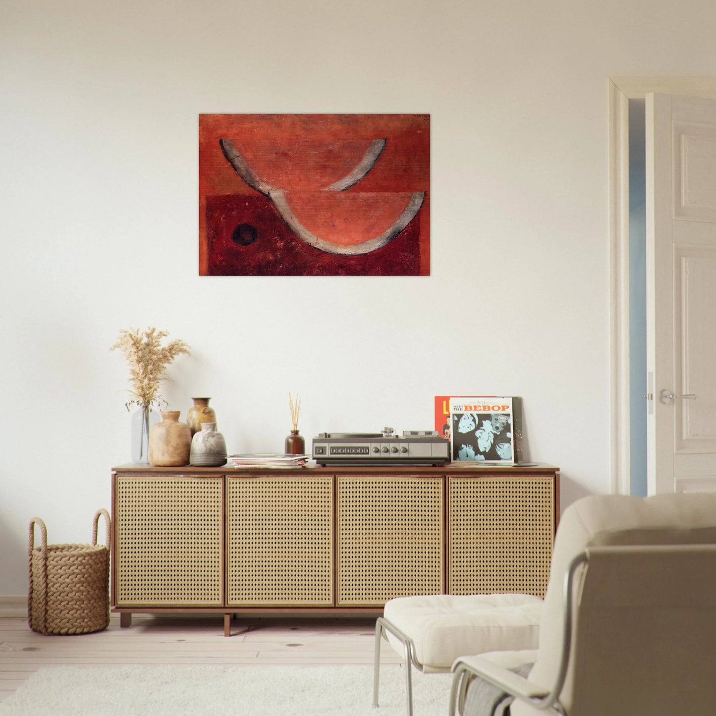 WATERMELONS 1977 - Rufino Tamayo Brushed Aluminum Print - 70x100 cm / 28x40 inches | Rufino Tamayo Aluminum Print | Rufino Tamayo Prints