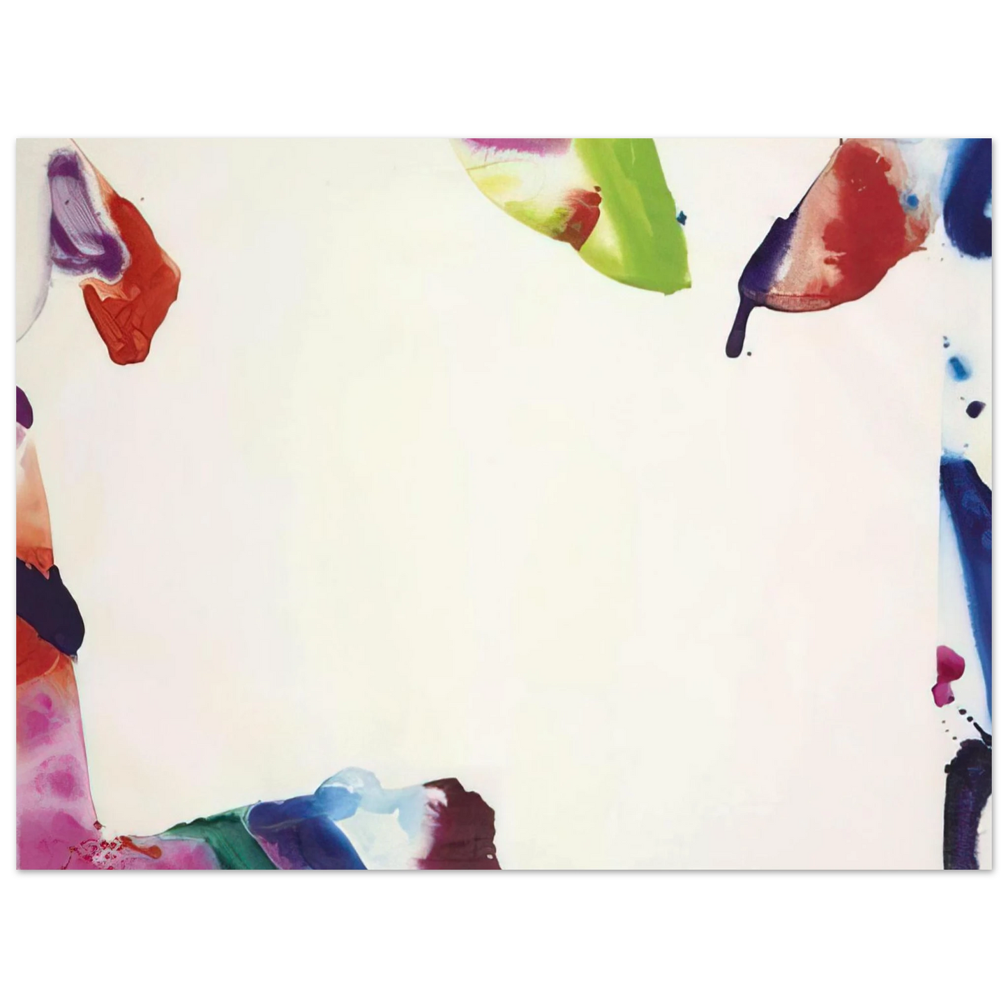Sam Francis - ST-G70-033  75x100 cm / 30x40inches Fine Art Poster