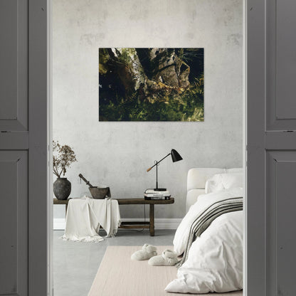 VIRGIN BIRCH 1982 - Andrew Wyeth Brushed Aluminum Print - 70x100 cm / 28x40 inches | Andrew Wyeth Aluminum Print | Andrew Wyeth Prints