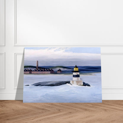 Five A.M. - Edward Hopper Brushed Aluminum Print - 70x100 cm / 28x40 inches | Edward Hopper Aluminum Print | Edward Hopper Prints