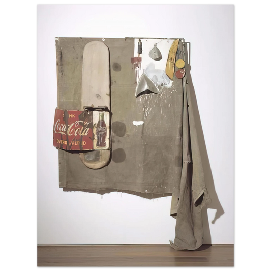 Robert Rauschenberg - DYLABY 1962  75x100 cm / 30x40inches Fine Art Poster