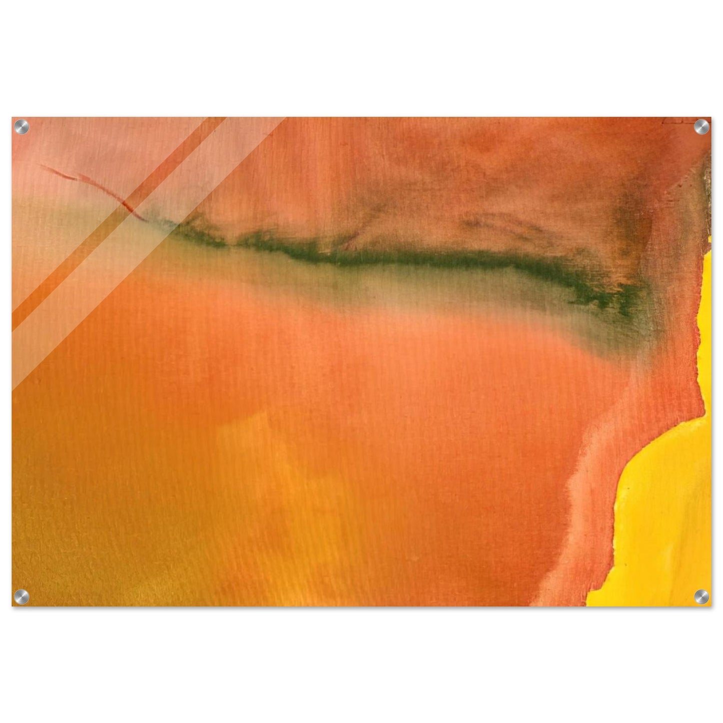 Untitled - 1973 - Helen Frankenthaler Acrylic Print - 70x100 cm / 28x40″ inches | Helen Frankenthaler Wall Art | Helen Frankenthaler Prints