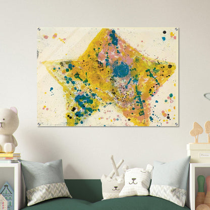 Star - Sam Francis Acrylic Print - 70x100 cm / 28x40″ inches