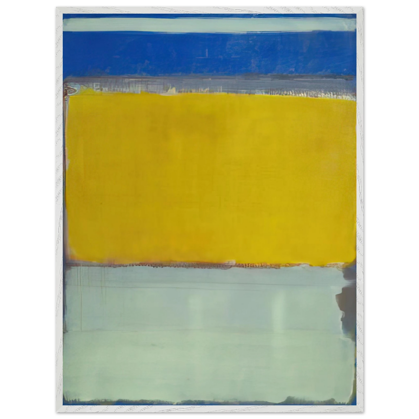 Mark Rothko - No.10 - 1950 Wall Art - 21x29.7 cm / 8x12" - Premium Wooden Framed Poster With Fine Art Paper-canvas - Wood frame