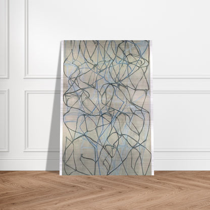 The Studio - 1990 - Brice Marden Brushed Aluminum Print - 70x100 cm / 28x40 inches | Brice Marden Aluminum Print | Brice Marden Prints