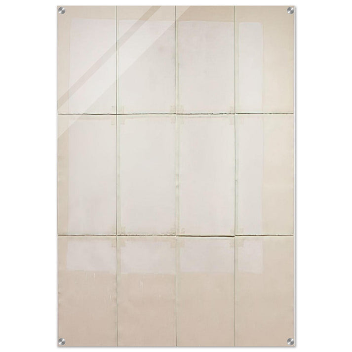 Classico 5 - 1968 - Robert Ryman Acrylic Print - 70x100 cm / 28x40″ inches | Robert Ryman Wall Art | Robert Ryman Prints