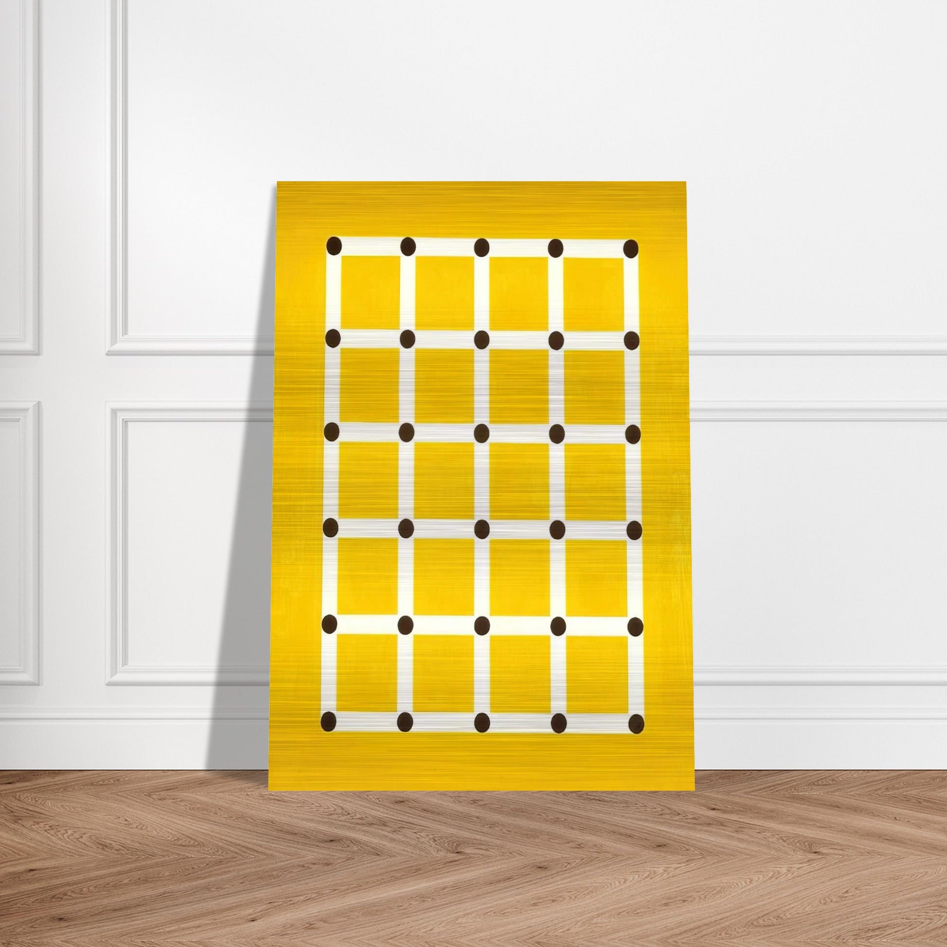 Trellis - 1962 - Jeremy Moon Brushed Aluminum Print - 70x100 cm / 28x40 inches | Jeremy Moon Aluminum Print | Jeremy Moon Prints